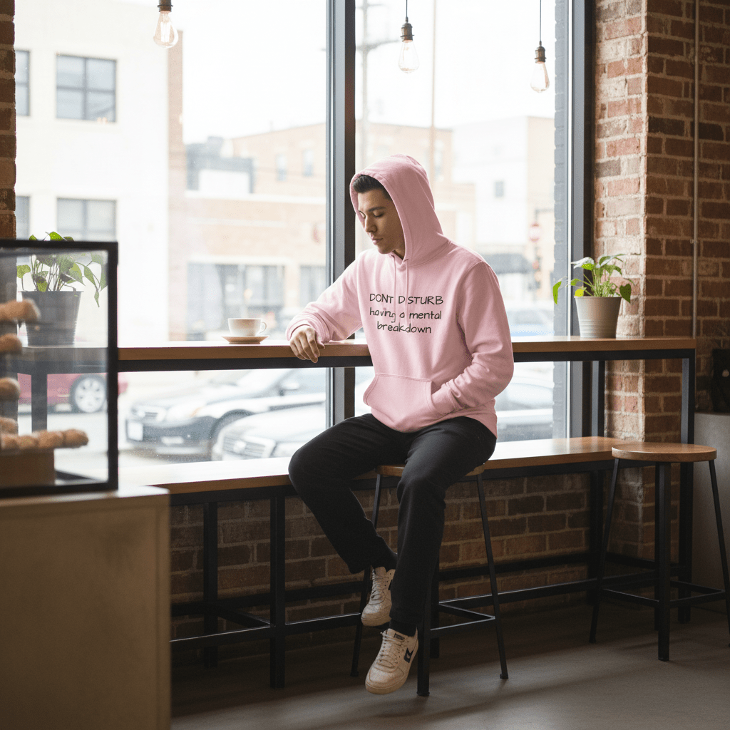 Don't Disturb Having Mental Breakdown - Comfort Hoodie