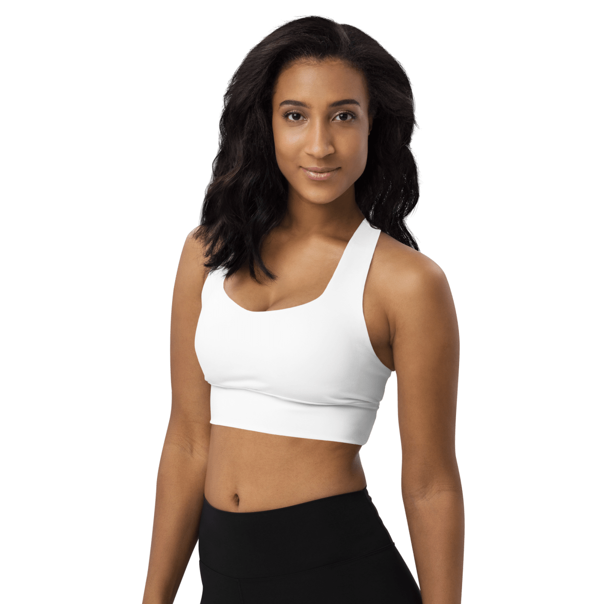 Recycled Longline Sports Bra