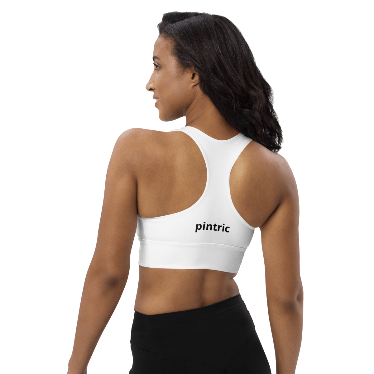 Recycled Longline Sports Bra